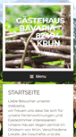 Mobile Screenshot of bavaria-kruen.de